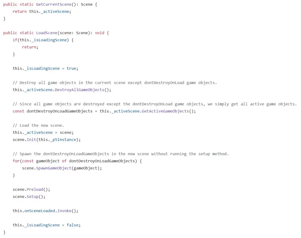 SceneManager_code