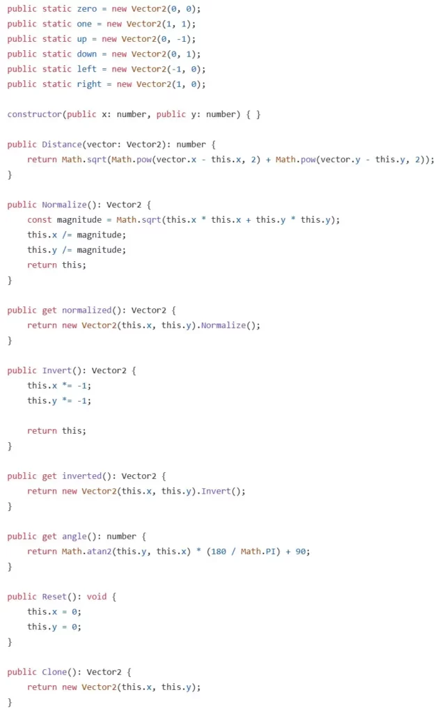 Vector2_code